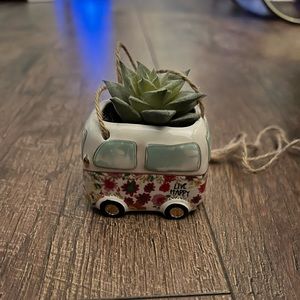 hippie van car charm
